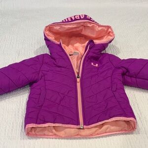 Under Armour Pink and Purple Kids' Jacket